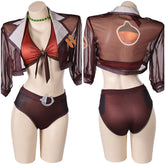 Doreen Green Squirrel Girl 3tlg. Bademode Cosplay Outfits
